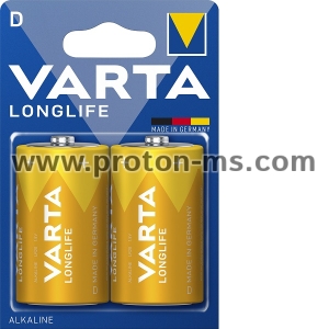 Varta Longlife Extra Battery LR20 D 1.5V, 1pc.