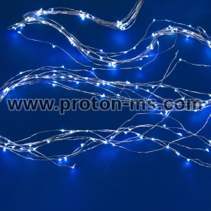 White LED String Lights (warm light) with transformer, 200 pcs. 220V