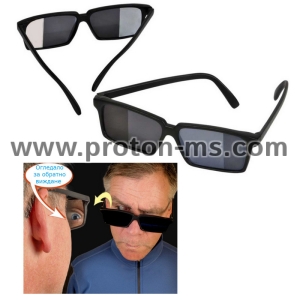 Rear Mirror View Rearview Behind Spy Sunglasses Monitor