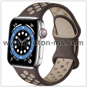 Apple iWatch 38mm Sport Silicone strap For Apple Watch Band 