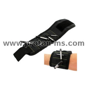 Magnetic stripe/bracelet for hand