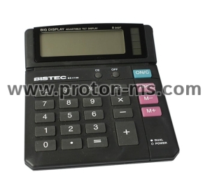 Mini Slim Credit Card Solar Power Pocket Calculator