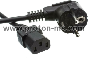Computer Power Cable 3x0.75mm² CABLE-703, 1.5m.