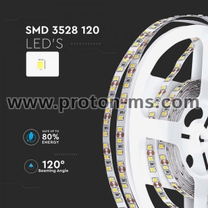 SMD 3528 LED Strip Light 120 LEDs/M, white