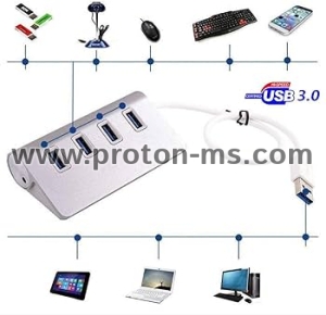 7 Port USB HUB Usb 2.0 Hub Multi Usb Splitter with on/off Switch or EU / US Power Adapter for MacBook PC Notebook Laptop