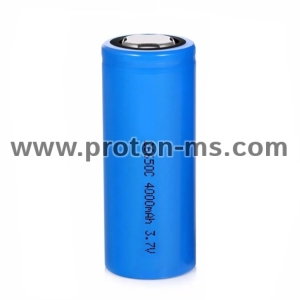 Rechargeable Li-Ion Battery 18500 3.7V 4800mAh