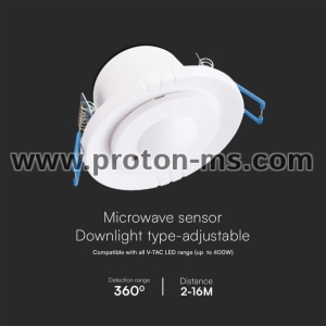Automatic infrared motion sensor, white, LX03C