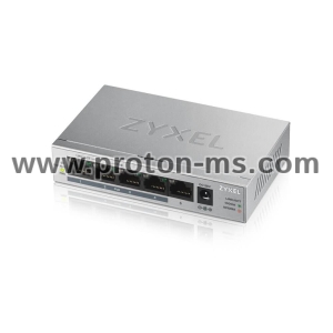 Switch ZyXEL GS1005-HP, 5 Port Gigabit PoE+ unmanaged, 60W