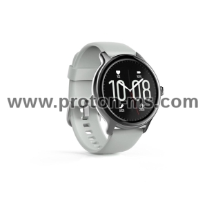 Смарт часовник Hama Fit Watch 4910, 1.09", Пулс, Кислород в къвта, Водоустойчив, Сив