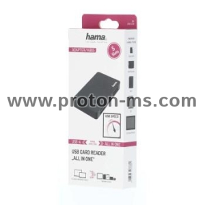 Hama "All in One" USB Card Reader, USB-A, USB 3.0