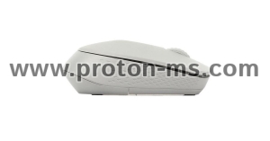 Безжична оптична мишка RAPOO M100 Silent, Multi-mode, безшумна, Светло сива