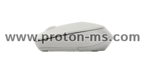 Wireless optical Mouse RAPOO M100 Silent, Multi-mode, Light Grey