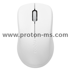 Wireless optical Mouse RAPOO 1680, Silent, 2.4GHz, White