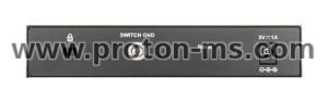 Суич D-Link DGS-1100-08V2, 8 портов 10/100/1000 Gigabit Smart Switch, управляем