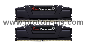 Memory G.SKILL Ripjaws V Black 32GB(2x16GB) DDR4 PC4-28800 3600MHz CL18 F4-3600C18D-32GVK