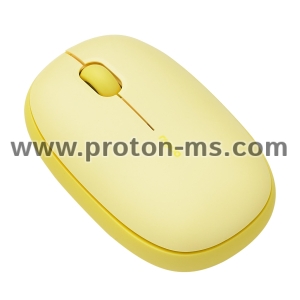 Безжична оптична мишка RAPOO M660, Multi-mode, Свързване с 3 у-ва, Тиха, Жълта