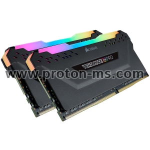 Memory Corsair Vengeance PRO RGB Black 16GB(2x8GB) DDR4 PC4-28800 3600MHz CL18 CMW16GX4M2Z3600C18 AMD Ryzen Optimized