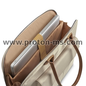 Чанта за лаптоп Hama "Fabulous", от 40 - 41 см (15.6"- 16.2"), Бежов