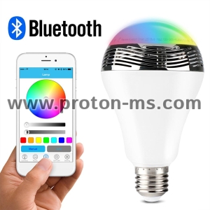 LED Light and Bluetooth Speaker Playbulb 