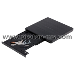 Външно DVD записващо устройство LG GP60NB60, USB 2.0, Черен