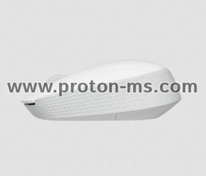 Wireless optical mouse LOGITECH M171, USB, White