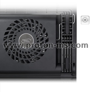 Notebook Cooler DeepCool N9BLACK, 17", 180 mm, Black