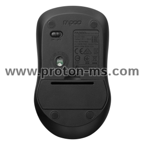Wireless optical Mouse RAPOO 1680, Silent, 2.4GHz, Black