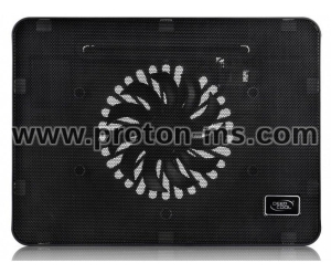 Notebook Cooler DeepCool WIND PAL MINI, 15.6", 140 mm, Black