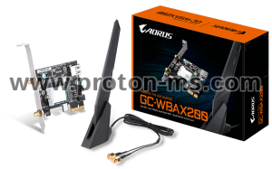Wireless GIGABYTE AORUS X200 Intel® WIFI 6 2x2 802.11ax, Bluetooth 5.0