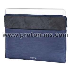 Hama "Tayrona" Laptop Sleeve, up to 40 cm (15.6"), dark blue
