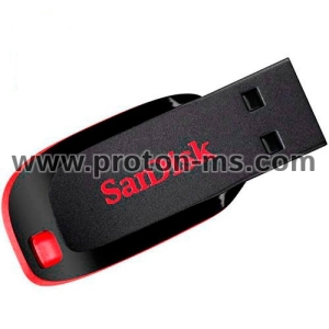 USB stick SanDisk Cruzer Blade, 32GB, USB 2.0, Black;Red