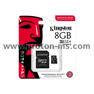 Memory card Kingston Industrial microSDHC/SDXC A1 8GB, Class 10