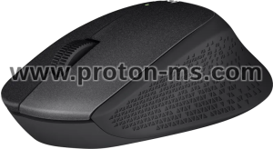 Безжична оптична мишка LOGITECH B330 Silent Plus, Черна, USB