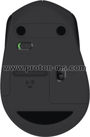 Безжична оптична мишка LOGITECH B330 Silent Plus, Черна, USB