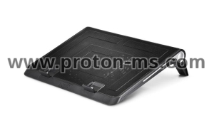 Notebook Cooler DeepCool N180 FS, 17", 180 mm, Black