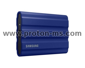 External SSD Samsung T7 Shield, 2TB USB-C, Blue