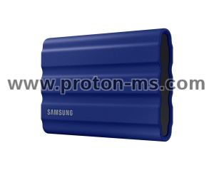 Външен SSD Samsung T7 Shield, 2TB USB-C, Син