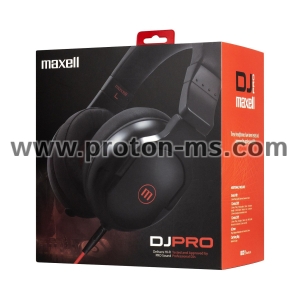 Headphones MAXELL HP-DJPRO, black