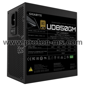 Power Supply Gigabyte UD850GM, 850W 80+ GOLD Modular