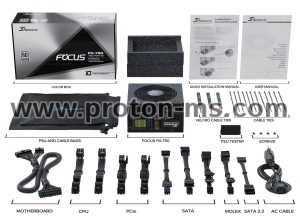Захранващ блок Seasonic FOCUS PX-750, 750W, 80+ Platinum