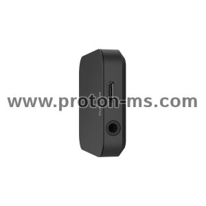BT-Senrex Bluetooth Audio Transmitter/Receiver, 2-in-1 Adapter, black