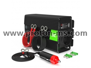 Inverter GREEN CELL 12V  300W/600W  Pure Sine Wave