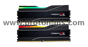 Memory G.SKILL Trident Z5 Neo RGB Black 64GB(2x32GB) DDR5 PC5-48000 6000MHz CL302 F5-6000J3040G32GX2-TZ5NR