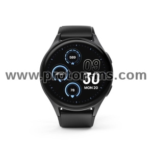 Смарт часовник HAMA "8900", GPS, AMOLED 1.43", SP02,Alexa, черен