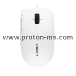 Wired mouse CHERRY MC 2000, white, USB