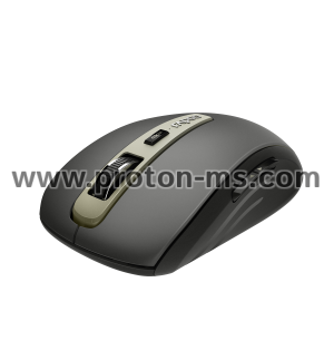 Wireless optical Mouse RAPOO MT350, Multi-mode, Bluetooth & 2.4Ghz, Black