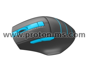 Optical Mouse A4tech FG30S Fstyler, Wireless,silent click, Blue