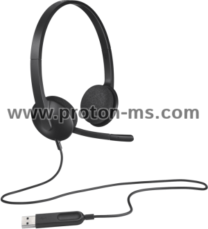 Headphones Logitech H340, USB