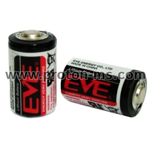 Lithium thionylchlorid battery 3.6 V 1/2AA ER14250/STD/ with cup/ EVE BATTERY