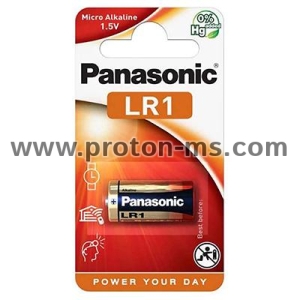PANASONIC  Alkaline battery LR1 /1 pc. pack / 1.5V